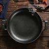 Commercial Cast Iron Flat Grill & Stir-fry Pan