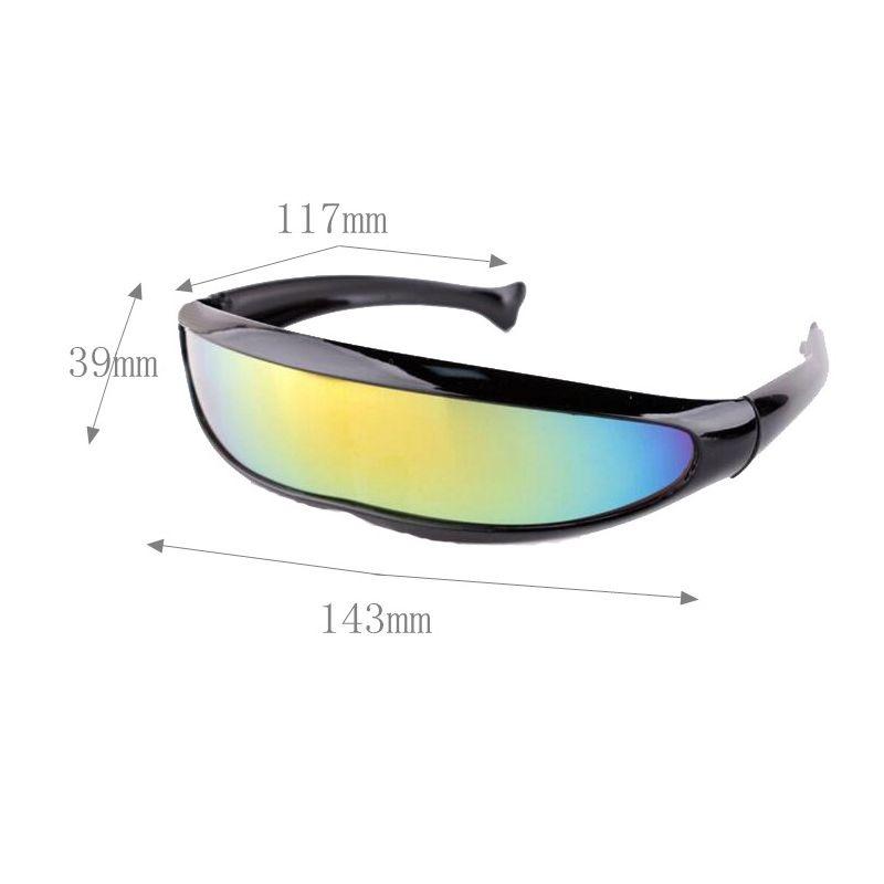 Ochelari caleidoscopici versatili și atemporali cu design de ochelari de soare cu personalitate elegantă