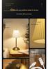 Nordic Dimmable Pleated Fabric & Metal Bedside Lamp