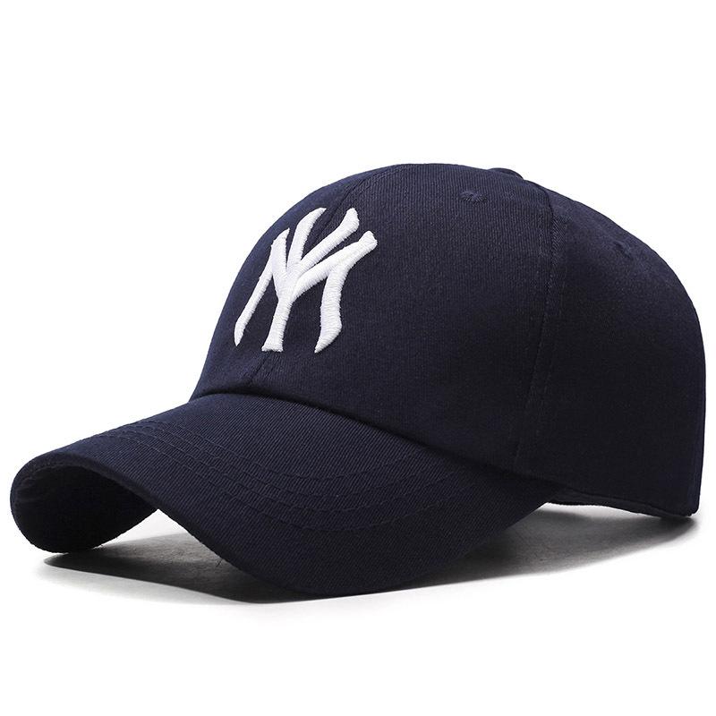 

Новая женская бейсболка MY уличная на четыре сезона мужская спортивная и для отдыха козырек универсальная модная кепка тёмно-синий