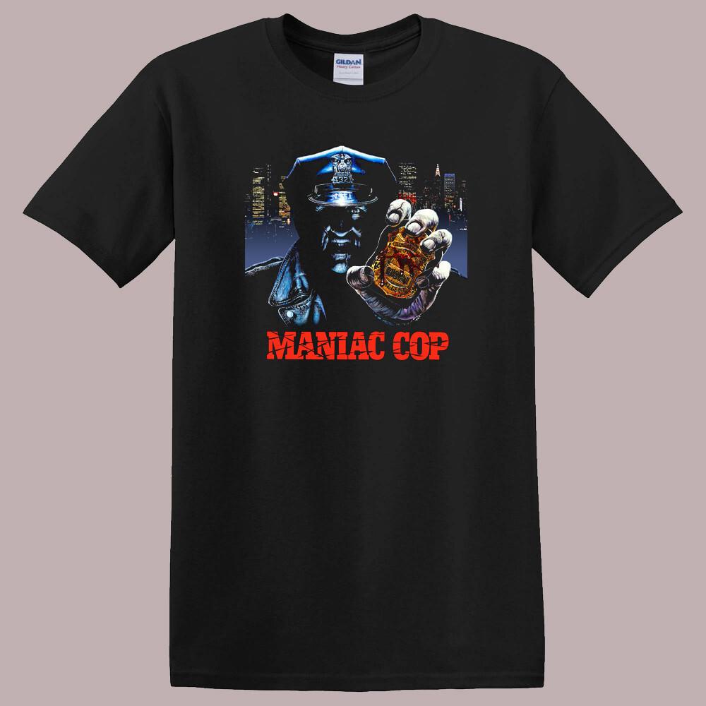 Maniac Cop Film Schwarz Größe S bis 5XL