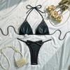 Women's Color Two,piece Bikini Swimsuit/sports Swimwear