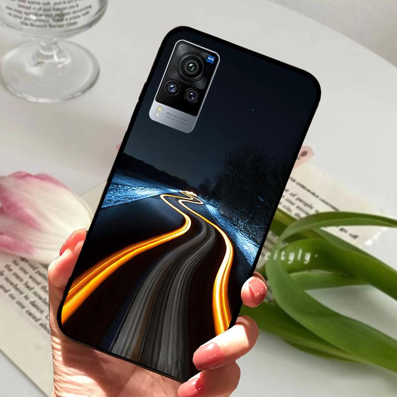 Für vivo X60 Pro Hülle V2046 V2047A Weiches Silikon TPU Dünne Handyhülle Für Vivo X60 5G V2045 V2046A Stoßfester Bumper Fundas