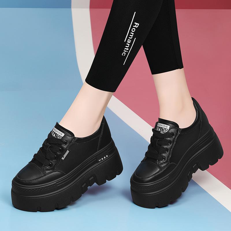 

Sneakers platform inner height increase women s shoes small spring and summer new casual versatile women s shoes 33