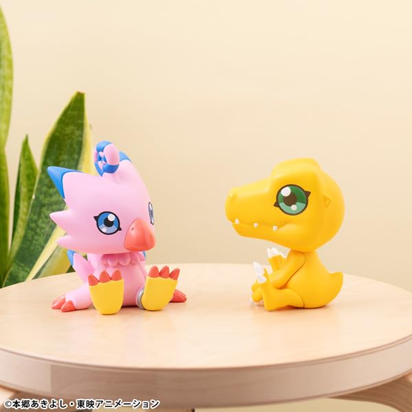 Rukup Digimon Adventure Biyomon 110mm PVC Painted Movable Figure Approx.