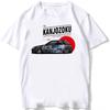 Summer Men Short Sleeve Drive The Japan Style Sport Car Civic Type R Ek9 Eg6 Fan Legend Tshirt Hip Hop Boy Casual White Tees
