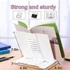 Multi-angle Metal Desk Book Reading Stand Adjustable Foldable Holder Lightweight Portable for Travel Study Student Support Rack
