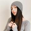 Trendy Beanies Sequins Hat for Party Goers Stage Performances Knit Hat