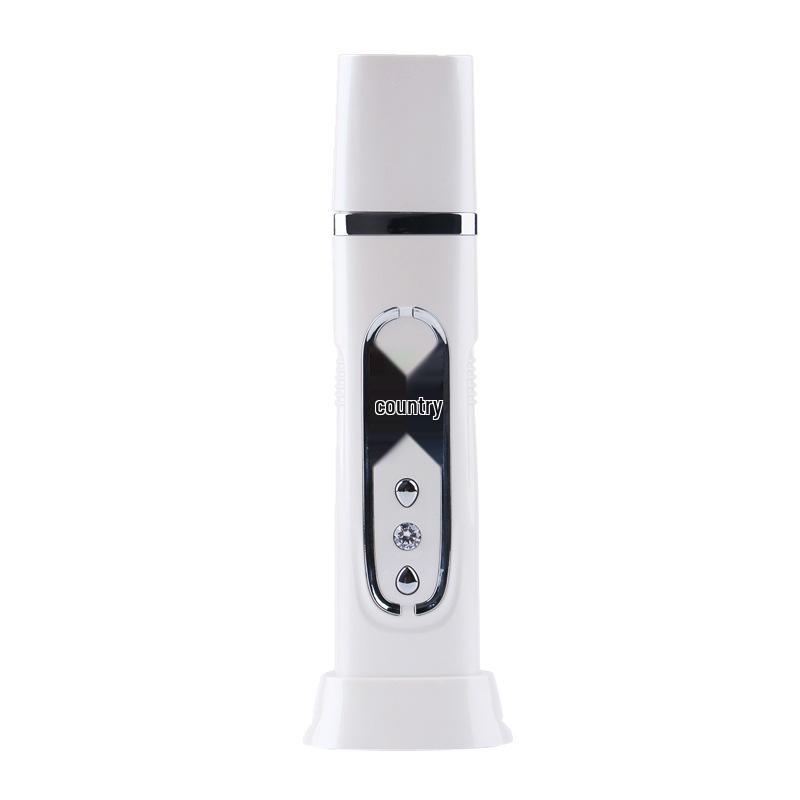 Ultrasonic Skin Scrubber: Exfoliator & Blackhead Remover Tool for Home & Salon Use