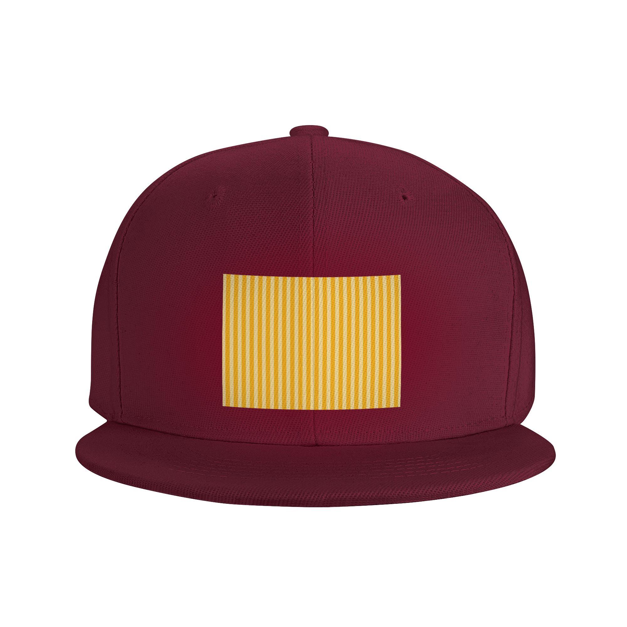 

Striped Vertical 2 Yellow Baseball Caps Snapback Fashion Baseball Hats Breathable Casual Casquette Outdoor for Unisex One Size