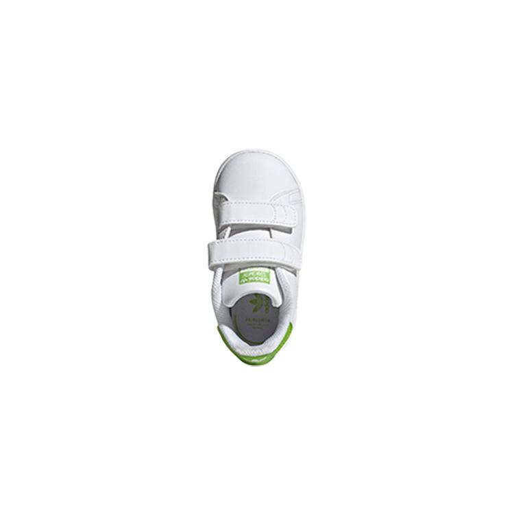 Kermit Žabák x Adidas Originals STAN SMITH Cf I Nízké Skateboardové Boty Bílé Zelené Pro Kojence a Batolata FZ1156