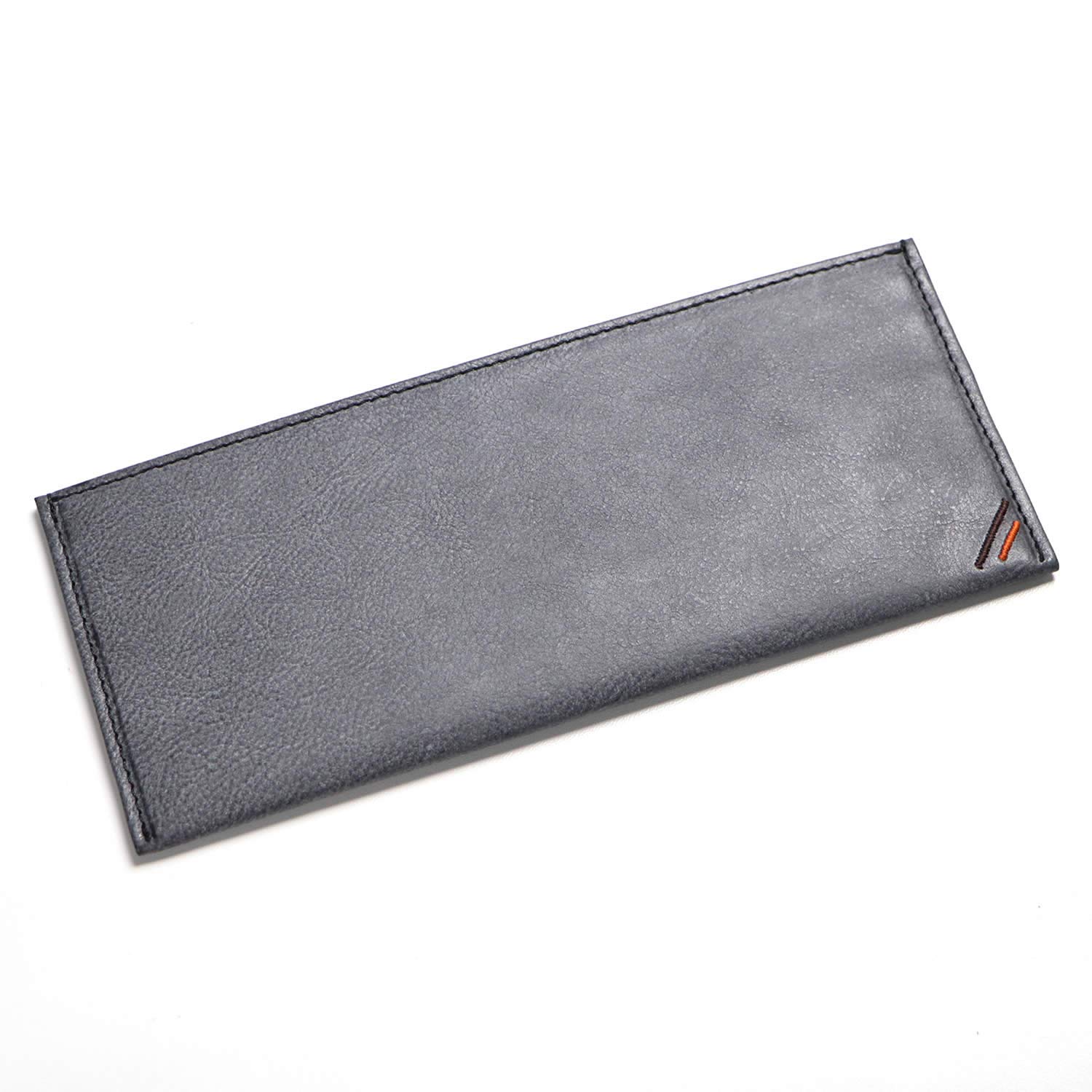 

Кожаный мастер Sibilla Мужской тонкий длинный кошелек, Натуральная итальянская кожа, Без монетницы, Без крышки, Без ластовицы, SB001 BK (черный)