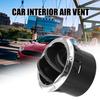 Air Conditioning Outlet, Double Blade Adjustable Vents with Chrome Trim, Durable Air Vent Replacement for Renault Duster Vauxhall Opel