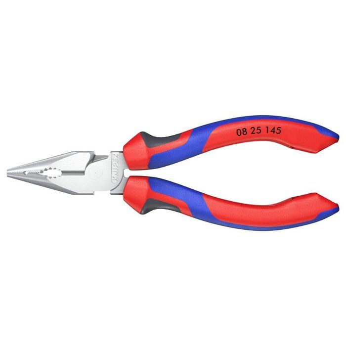 Univerzální kleště KNIPEX - polokulaté čelisti - 145 mm - červená ocel