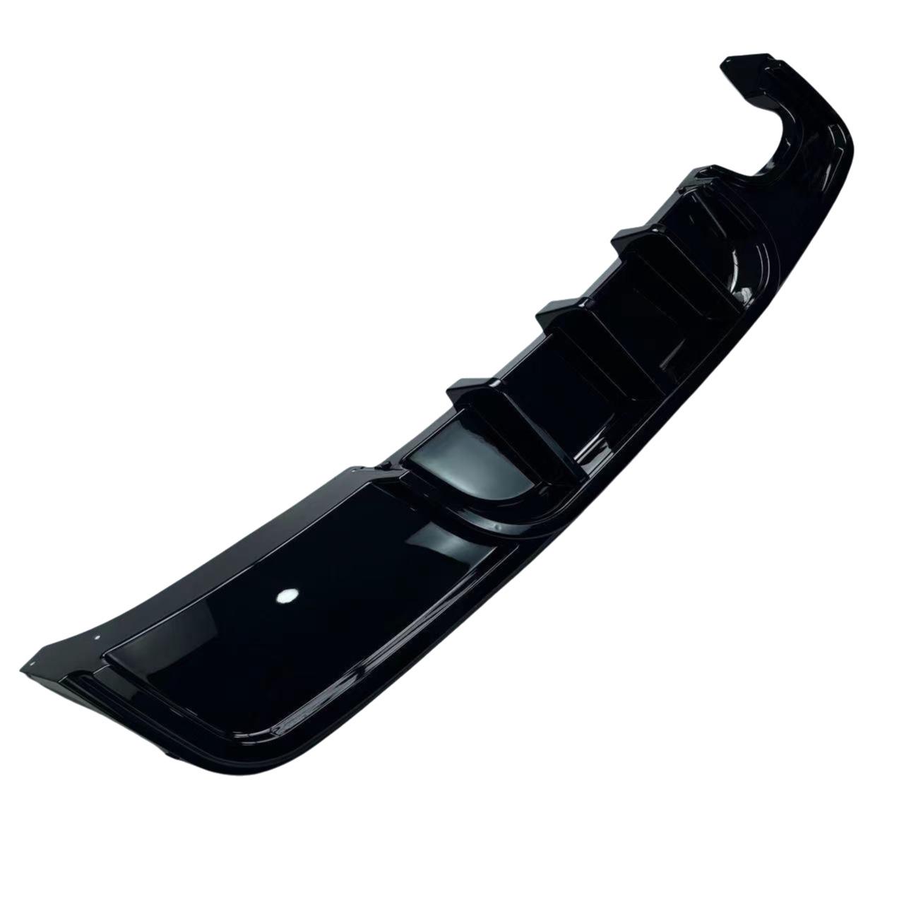 

BMW 1 Series E82 Rear Bumper Diffuser for Dual Exhaust, Square Headlight Models Gloss Black without Lights