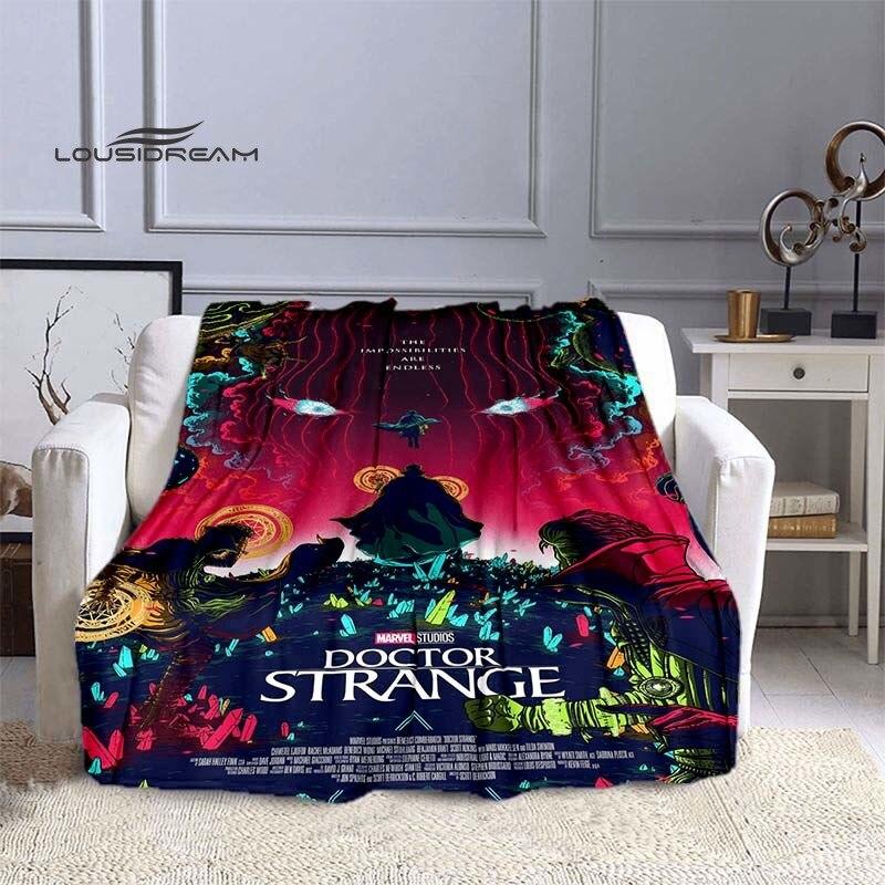 Doctor Strange Deky na postele Domov Cestování Dospělý Flanelová deka na pohovku Postel Obývací pokoj Pohovka Dítě Udržet v teple king size