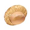 Solid color wide edge high elastic adult nightcap men's and women's fashion hair care beauty shower cap satin