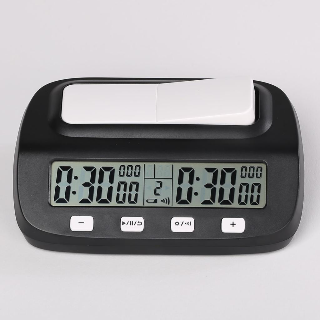 Basicest Game Clock Shogi Go Othello Chess Xiangqi International Board Game Digital Chess Clock Timer Consideration Time Countdown (Fisher Function)