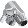 Faucets Fixtures Garden Diverter Valve 1 X G1/2 Inch Plating T Shape Three Way Wall-Mount Practical Replacement