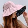Korean Style Women's UV Protection Sun Hat with Wide Brim