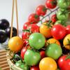 Foam Artificial Tomatoes String Lifelike Farmhouse Fake Fruit Props Hanging Handicrafts Tomatoes Ornament Photography Props