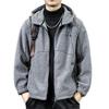 Men's 2025 Autumn/Winter Thick Warm Casual Fleece Hoodie Jacket