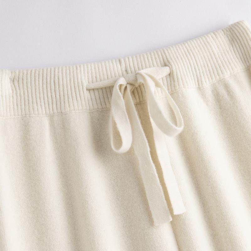 Women's High-Waist Wool Wide-Leg Pants - Autumn & Winter Drape Style