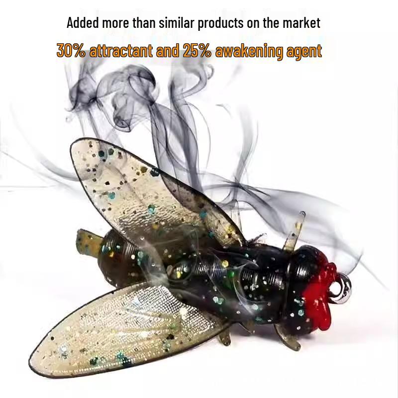 Bionic Fly Bait: Soft, Simulated Fly Hook for Mosquito and Fly Control In Fishing