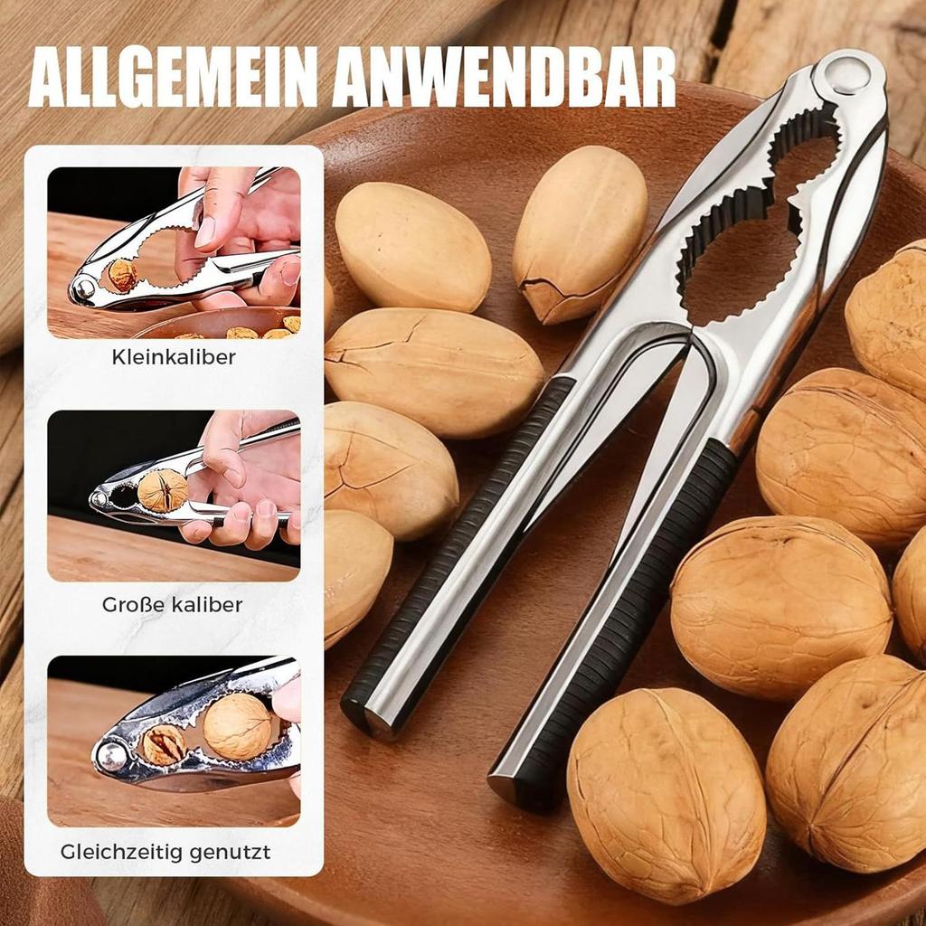 1pc Zinc Alloy Nutcracker Sheller Walnut Nut Cracker Quick Walnut Almond Pecan Nutcracker Kitchen gadgets Tool Accessories