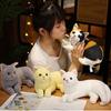 Cute And Cuddly Cat Plush Toy Realistic Animal Stuffed Doll For Kids Perfect Birthday Gift