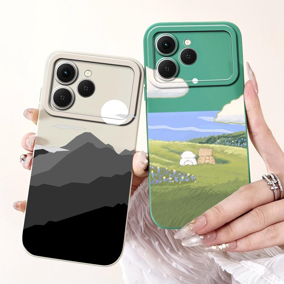 For Techno Spark 40 Case Cover Silicone Cute Cartoon Fashion Luxury Funny Cool Painted Phone Case For Tecno Spark 40 Back Cover