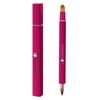 Telescopic Retractable Lip/brow Brush Aluminium Tube Double-ended Lipstick Brush  Women