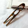 U Shaped Hairpin French Style Hair Stick Shell Hair Pin Metal Hair Pin Fork Sticks Pins for Women Girls Hair Styling Accessories