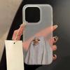 Halloween Kitten Headgear Frosted Phone Case for iPhone 17 Pro Max, 16/15 Pro