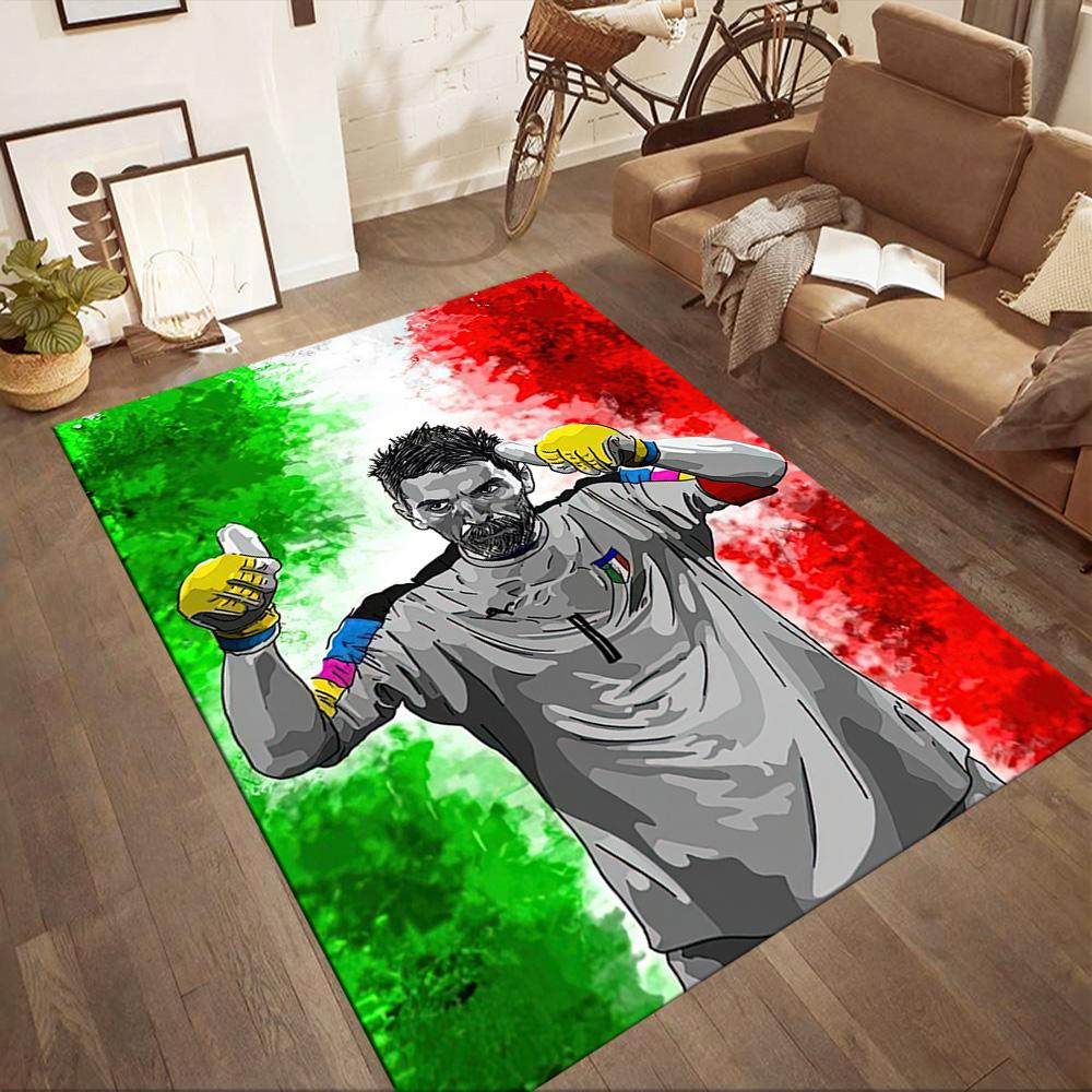 Juventus Floor Mat Suitable For Balcony Study Room Playrooms Living Rooms Antislip Rug Decorate Offices Wedding Party Gift