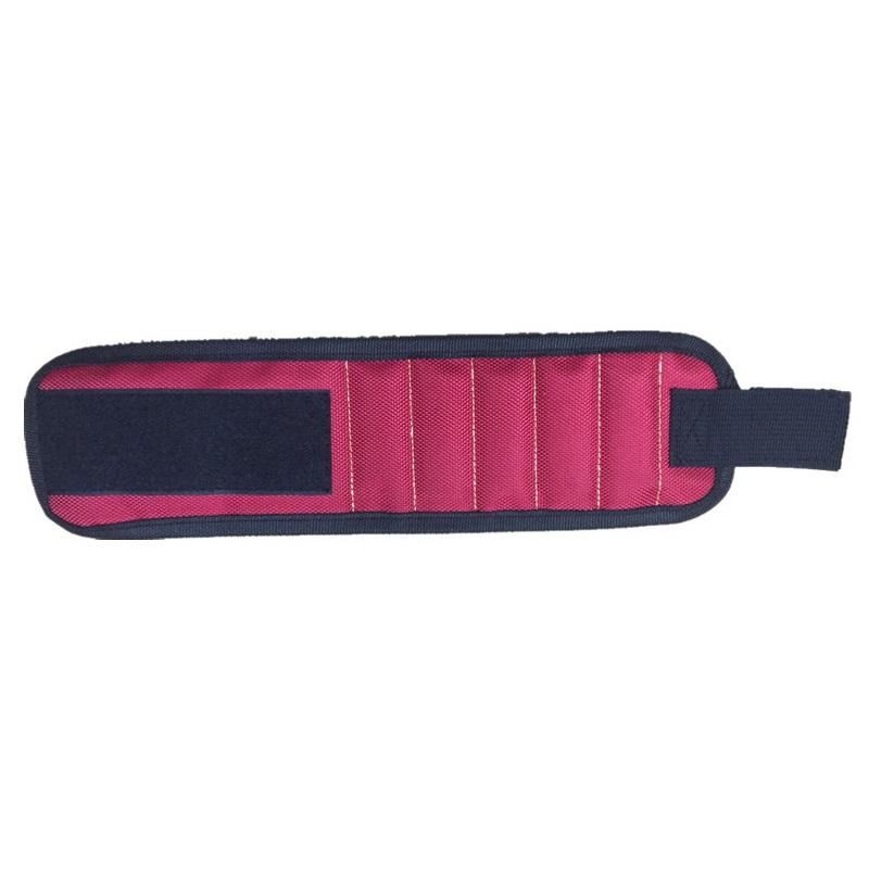 Bærbar verktøyveske magnetisk armbånd for skrue spikermutter Bolt borebit Reparasjonssett Organizer Oppbevaringsgave for menn