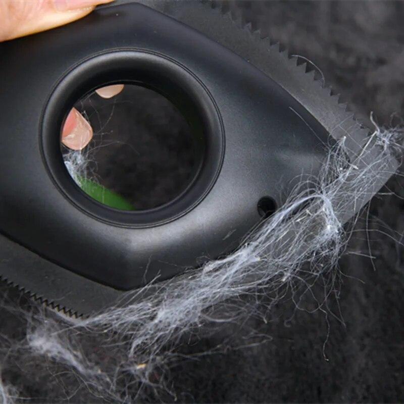 4 In1 Pet Hair Remover Brush Dog Cat Hair Remover Silicone Teeth Bristle Carpet Sofa Cloth Car Seat Cleaning Reusable Pet Comb