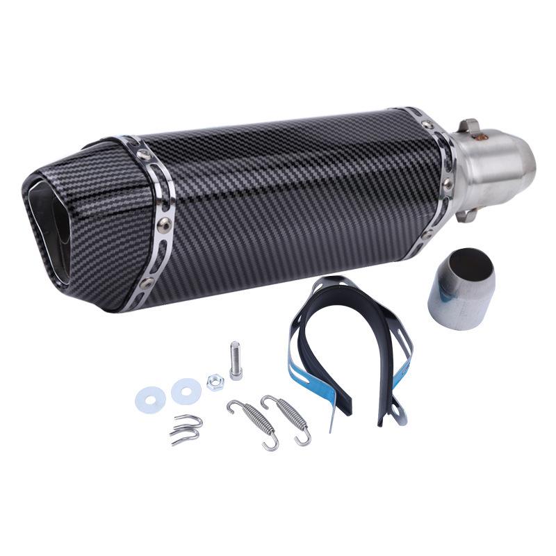 Kawasaki Fuxi Hexagonal Universal Racing Exhaust for Huanglong 600 Scorpio Motorcycle