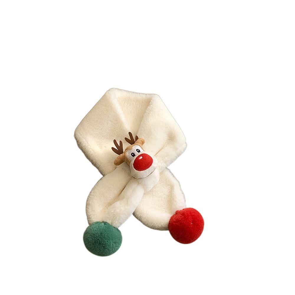 Outdoor Scarf Autumn Winter Windproof Apparel Accessories Cartoon Scarf Christmas Scarf Kids Scarf