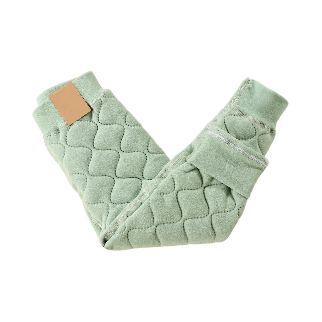 Vinter Pojkar Och Flickor Enkla Byxor Varma Byxor Tjocka Byxor Leggings
