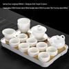 Handun White Porcelain Kung Fu Tea Set