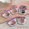 Gege Bear Fantasy Four-Color Eyeshadow Palette: High Pigmentation, Low Saturation, Easy Blend, Fine Powder.