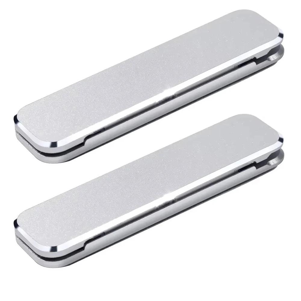 Portable Mini Mobile Phone Stand Holders Aluminum Alloy Bracket Ultra-Thin Folding Invisible Holder For iPhone Xiaomi Universal