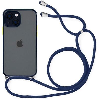 Schutzhülle - E.F.CONNECTION - für iPhone 14 - Slim - Leicht - Stoßfest - Marineblau