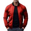 Men's Cotton Jacket Thin  Jacket Casual  Jacket With Zip Flight Jackett  Classic Outdoor Clothing