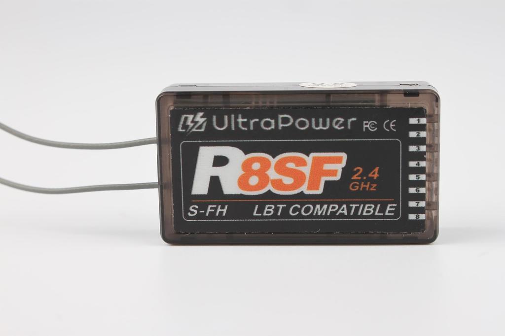 UltraPower Corona R8SF 8CH Receiver Receiver Compatible R8SF [Futasha S.B 2.4G S-FH~Protocol]
