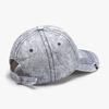 Custom Logo Distressed Baseball Cap Vintage Washed Ripped Cotton Dad Hat Frayed Brim Y2K Streetwear Sun Hat For Men Women
