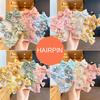 8Pcs/Set Sweet Big Bow Flower Elastic Hairbands Children Girls Hair Ties Fashion Headbands Hair Accessories Rubber Band For Kid