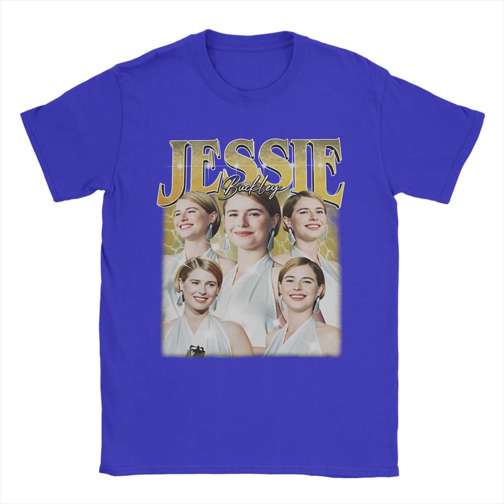 Hamnet T-Shirts Herren 100% Baumwolle Lustige T-Shirts Rundhals Jessie Buckley T-Shirts Kurzarm Tops Geschenkidee