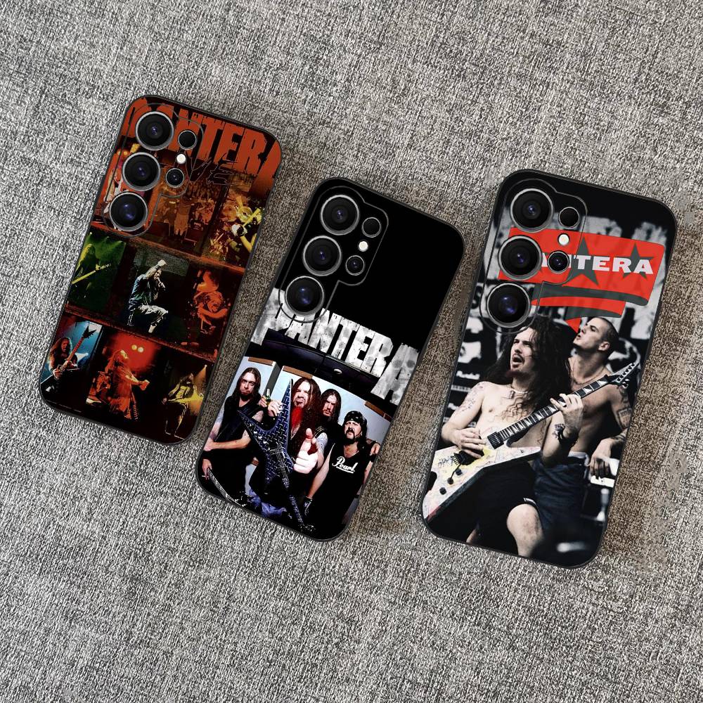 Classic Groove Metal Band P-Pantera Phone Case For Samsung S 9 10 20 21 22 23 30 23 24 Plus Lite Ultra FE S10lite Funda